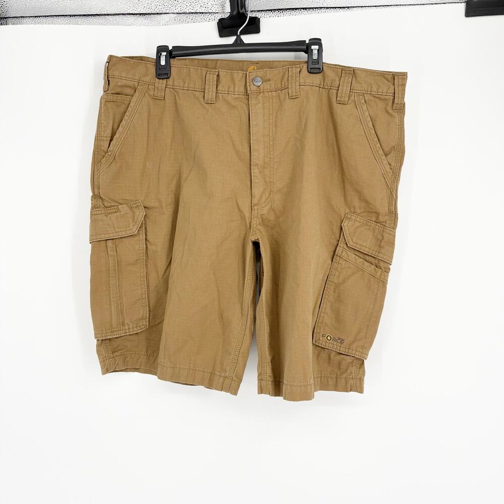 Carhartt Relaxed Fit Tan Cargo Utility Shorts Size 44